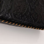 Rare Chanel 2011 Camellia Calfskin Embossed Whipstitch Shoulder Bag - FashioNica