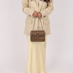 Rare Chanel 2011 Caviar Paris Byzance Mini Square Flap - FashioNica