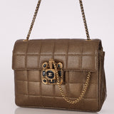 Rare Chanel 2011 Caviar Paris Byzance Mini Square Flap - FashioNica