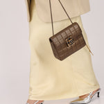 Rare Chanel 2011 Caviar Paris Byzance Mini Square Flap - FashioNica