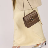 Rare Chanel 2011 Caviar Paris Byzance Mini Square Flap - FashioNica