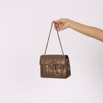 Rare Chanel 2011 Caviar Paris Byzance Mini Square Flap - FashioNica