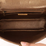 Rare Chanel 2011 Caviar Paris Byzance Mini Square Flap - FashioNica