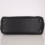 Rare Chanel 2013 Black Calfskin East West Medium Cerf Executive Tote Bag - FashioNica