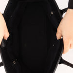 Rare Chanel 2013 Black Calfskin East West Medium Cerf Executive Tote Bag - FashioNica