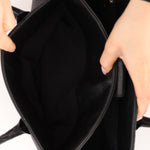 Rare Chanel 2013 Black Calfskin East West Medium Cerf Executive Tote Bag - FashioNica