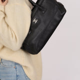 Rare Chanel 2013 Black Calfskin East West Medium Cerf Executive Tote Bag - FashioNica