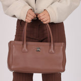 Rare Chanel 2013 Calfskin Mauve Small Cerf Executive Shopper Tote - FashioNica