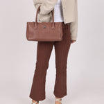 Rare Chanel 2013 Calfskin Mauve Small Cerf Executive Shopper Tote - FashioNica