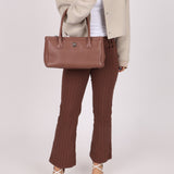 Rare Chanel 2013 Calfskin Mauve Small Cerf Executive Shopper Tote - FashioNica