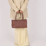 Rare Chanel 2013 Calfskin Mauve Small Cerf Executive Shopper Tote - FashioNica