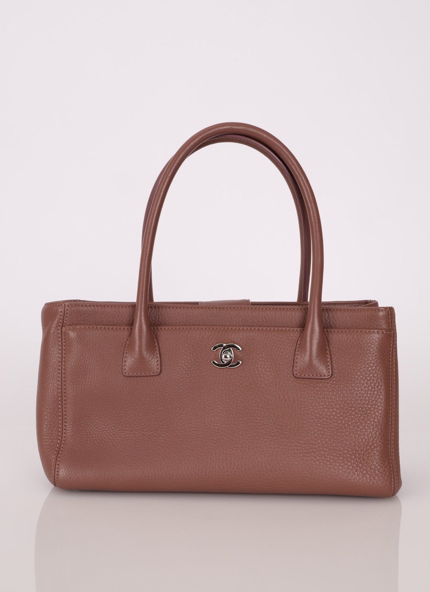 Rare Chanel 2013 Calfskin Mauve Small Cerf Executive Shopper Tote - FashioNica