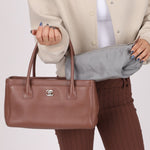 Rare Chanel 2013 Calfskin Mauve Small Cerf Executive Shopper Tote - FashioNica