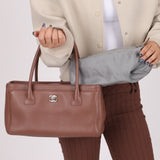 Rare Chanel 2013 Calfskin Mauve Small Cerf Executive Shopper Tote - FashioNica