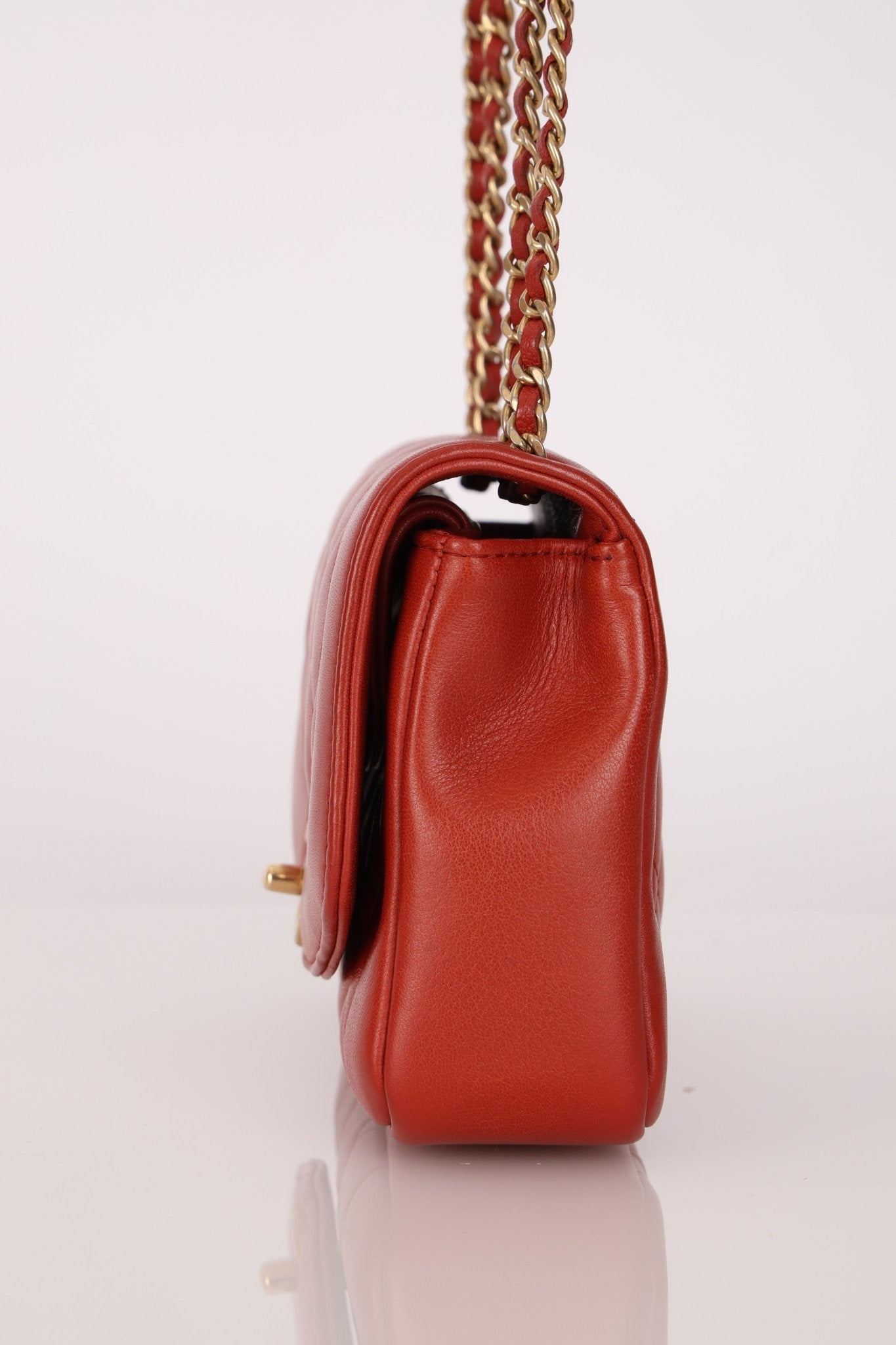 Rare Chanel 2015 Calfskin Reissue Small Diana Flap Bag - FashioNica