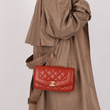 Rare Chanel 2015 Calfskin Reissue Small Diana Flap Bag - FashioNica