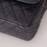 Rare Chanel 2015 Caviar Medium Navy Paris Flap Bag - FashioNica