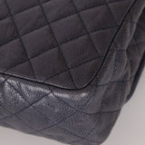 Rare Chanel 2015 Caviar Medium Navy Paris Flap Bag - FashioNica