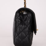 Rare Chanel 2015 Two Tone Crumple Caviar Mini Flap Bag - FashioNica