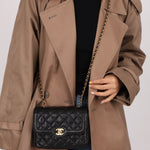 Rare Chanel 2015 Two Tone Crumple Caviar Mini Flap Bag - FashioNica