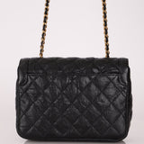 Rare Chanel 2015 Two Tone Crumple Caviar Mini Flap Bag - FashioNica