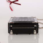 Rare Chanel 2016 Evening in the Air Trolley Plexiglass & Patent Minaudiere - FashioNica