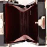 Rare Chanel 2016 Evening in the Air Trolley Plexiglass & Patent Minaudiere - FashioNica