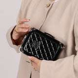 Rare Chanel 2016 Evening in the Air Trolley Plexiglass & Patent Minaudiere - FashioNica