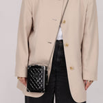 Rare Chanel 2016 Evening in the Air Trolley Plexiglass & Patent Minaudiere - FashioNica