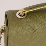 Rare Chanel 2017 Paris - Cuba Soft Caviar Medium Top Handle Flap - FashioNica