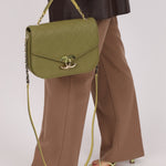 Rare Chanel 2017 Paris - Cuba Soft Caviar Medium Top Handle Flap - FashioNica