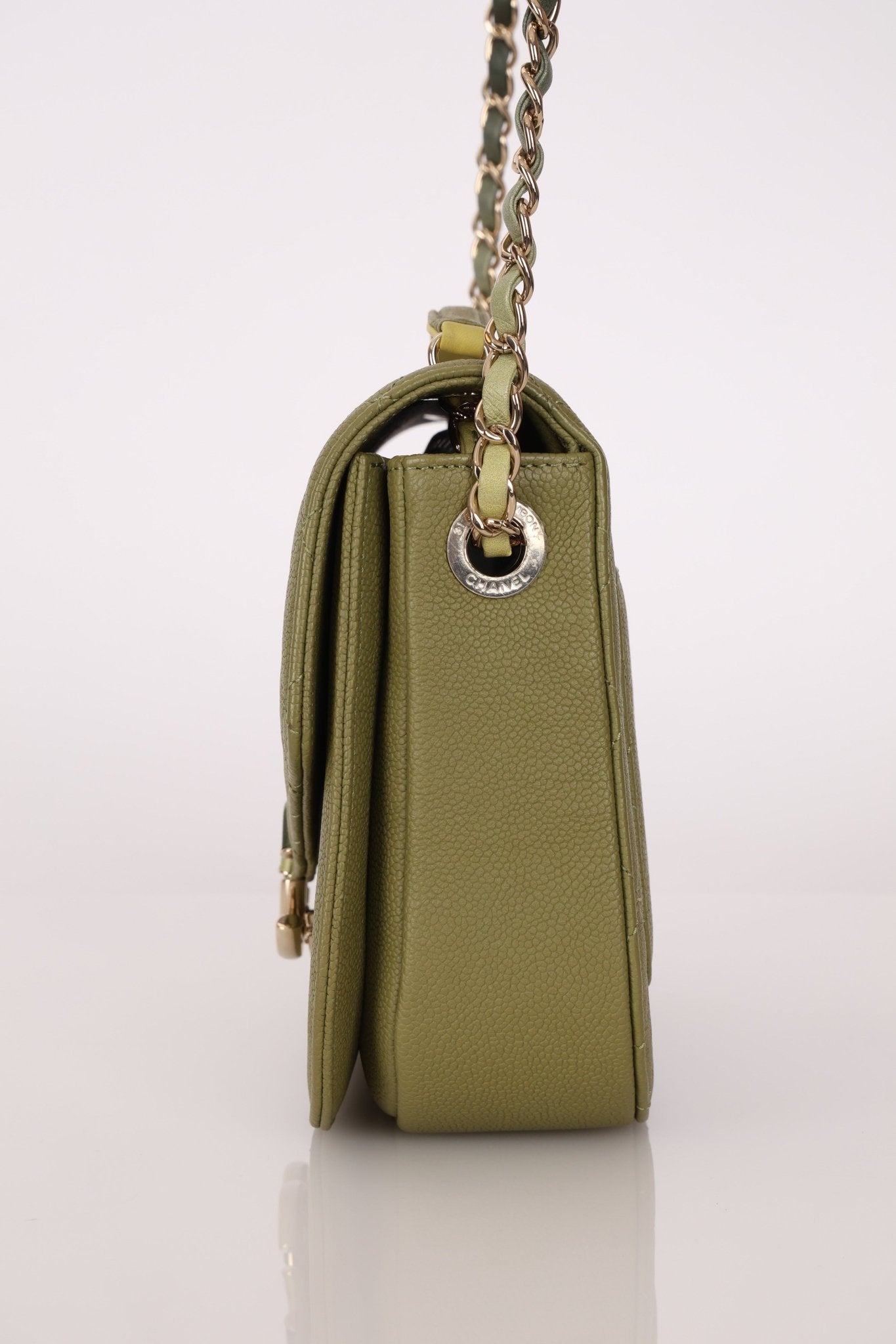 Rare Chanel 2017 Paris - Cuba Soft Caviar Medium Top Handle Flap - FashioNica