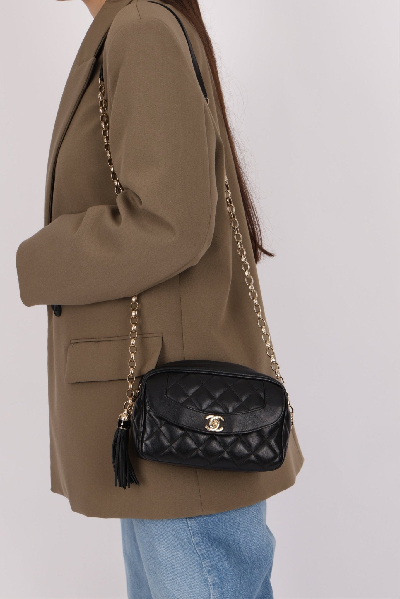 Rare Chanel 2019 Lambskin Bijoux Diana Camera Bag - FashioNica