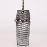 Rare Chanel 2021 Runway Strauss Lipstick Holder w/ Chain - FashioNica
