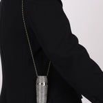 Rare Chanel 2021 Runway Strauss Lipstick Holder w/ Chain - FashioNica