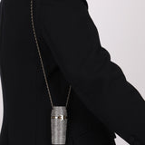 Rare Chanel 2021 Runway Strauss Lipstick Holder w/ Chain - FashioNica