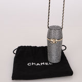 Rare Chanel 2021 Runway Strauss Lipstick Holder w/ Chain - FashioNica