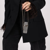 Rare Chanel 2021 Runway Strauss Lipstick Holder w/ Chain - FashioNica