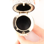 Rare Chanel 2021 Runway Strauss Lipstick Holder w/ Chain - FashioNica