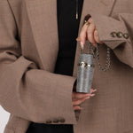 Rare Chanel 2021 Runway Strauss Lipstick Holder w/ Chain - FashioNica