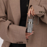 Rare Chanel 2021 Runway Strauss Lipstick Holder w/ Chain - FashioNica