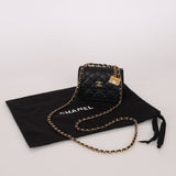 Rare Chanel 2023 Caviar Wallet on Chain with Chanel Classic Flap Charm - FashioNica