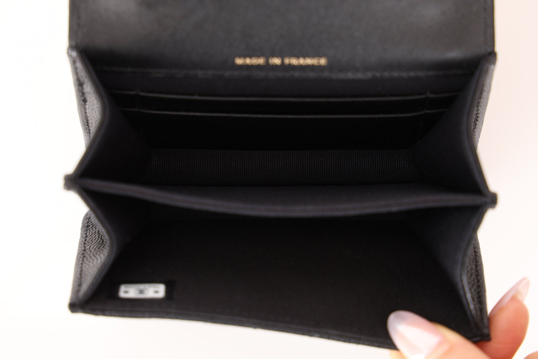 Rare Chanel 2023 Caviar Wallet on Chain with Chanel Classic Flap Charm - FashioNica