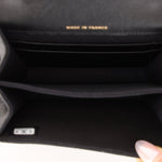 Rare Chanel 2023 Caviar Wallet on Chain with Chanel Classic Flap Charm - FashioNica