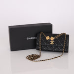 Rare Chanel 23A Lambskin Lion Charm Top Handle Wallet on Chain - FashioNica