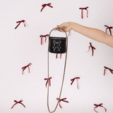 Rare Chanel Lambskin Double - Sided Top Handle Basket Vanity Crossbody - FashioNica