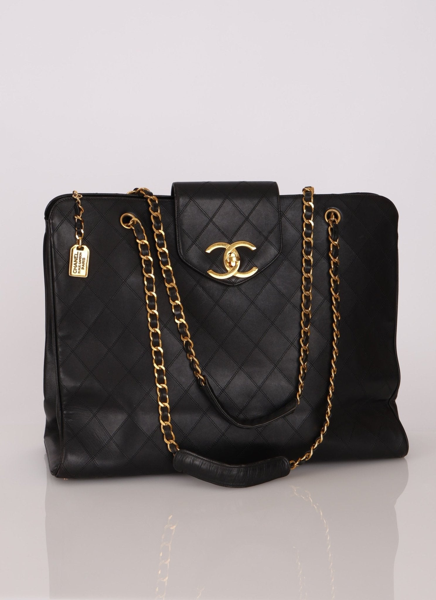 Rare Chanel Lambskin Supermodel Tote - FashioNica