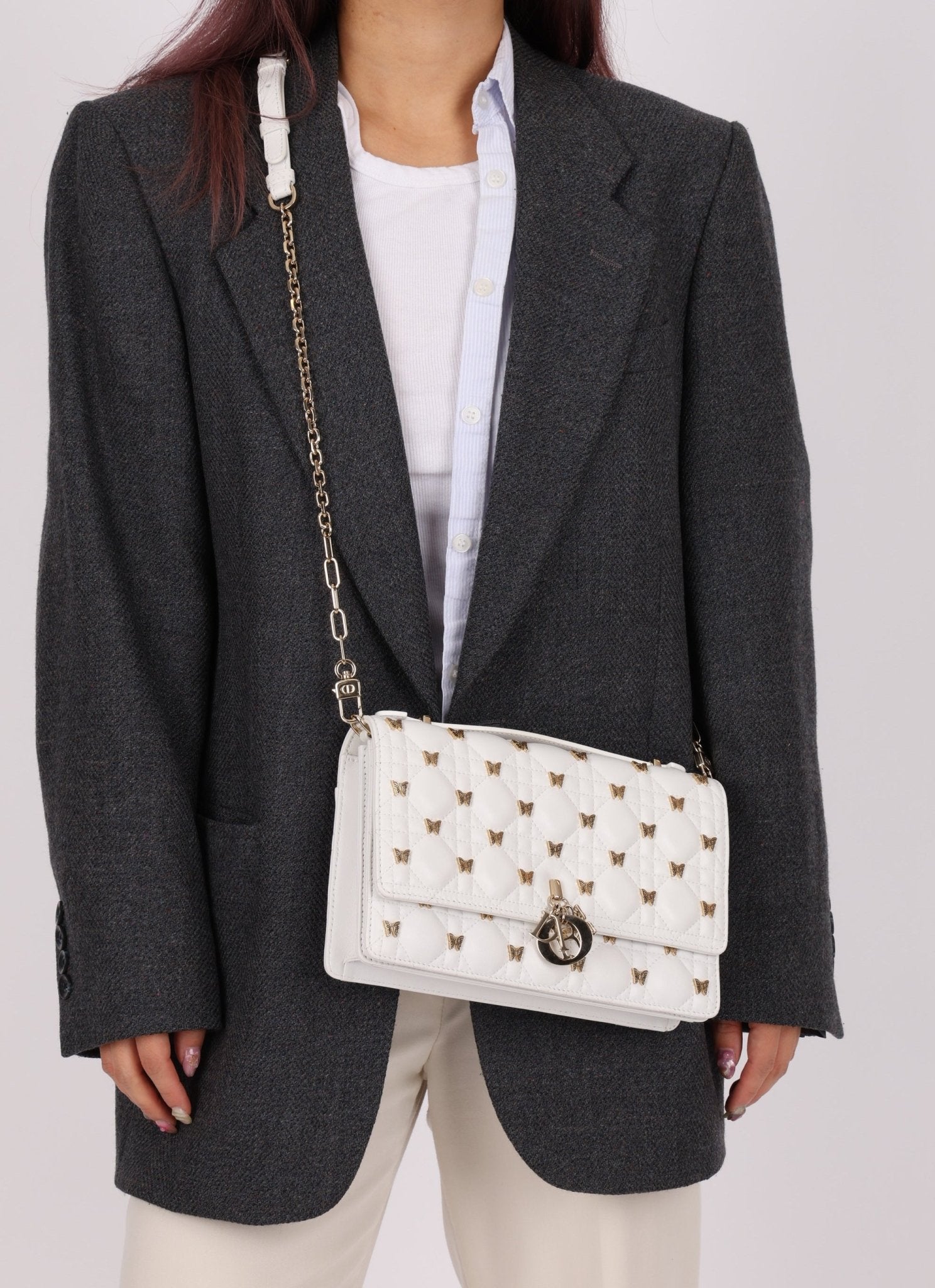 Rare Dior 2023 Cannage Miss Dior Top Handle Butterfly Bag - FashioNica