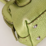 Rare Fendi Acid Green Metallic Adele Frame Bag - FashioNica