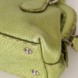Rare Fendi Acid Green Metallic Adele Frame Bag - FashioNica